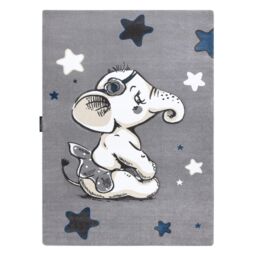 RugsX Petit Rug in Grey - Size: 120 cm x 170 cm - thumbnail 2