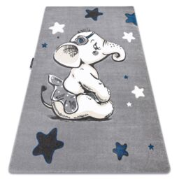 RugsX Petit Rug in Grey - Size: 120 cm x 170 cm - thumbnail 1