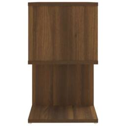 Berkfield Home Bedside Cabinets 2 pcs Brown Oak 50x30x51.5 cm Engineered Wood - thumbnail 7