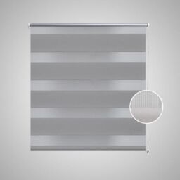 Berkfield Home Zebra Blind 120 x 230 cm Grey - thumbnail 3