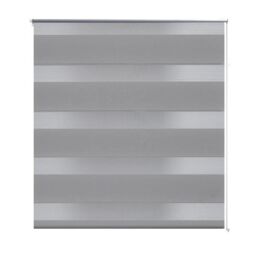 Berkfield Home Zebra Blind 120 x 230 cm Grey - thumbnail 2