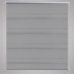 Berkfield Home Zebra Blind 120 x 230 cm Grey - thumbnail 4