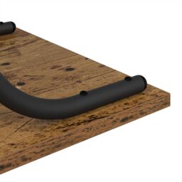 Berkfield Home Console Table Old wood 101 x 35 x 80.5 cm Engineered wood in Brown - thumbnail 9