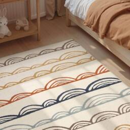 THE RUGS Adventures Kids Rug Kiki Cream Multicolour Kids Bedroom Rug - Size: 120 cm x 170 cm - thumbnail 2