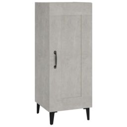 Berkfield Home Sideboard Concrete Grey 34.5x34x90 cm Engineered Wood - thumbnail 2