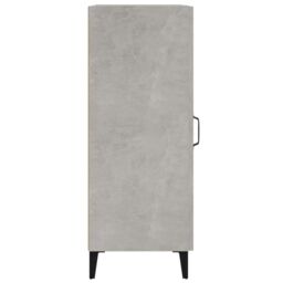 Berkfield Home Sideboard Concrete Grey 34.5x34x90 cm Engineered Wood - thumbnail 6
