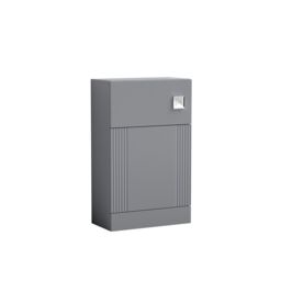 Balterley Retro Floor Standing Bathroom WC Toilet Unit - 500mm - Satin Grey - thumbnail 1