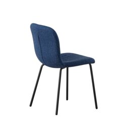 MCC Direct Bella Luxe Set of 2 Dining Chairs Dining Chairs in Blue - thumbnail 6