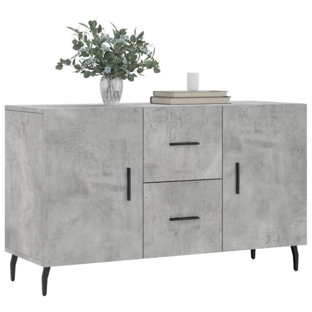 Berkfield Home Sideboard Concrete Grey 100x36x60 cm Engineered Wood - Size: 100 x 36 x 60 cm - image 1