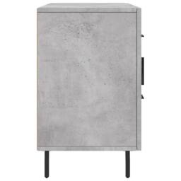 Berkfield Home Sideboard Concrete Grey 100x36x60 cm Engineered Wood - Size: 100 x 36 x 60 cm - thumbnail 7