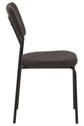 Seconique Sheldon Chair( Set Of 4 ) in Dark Grey - thumbnail 3