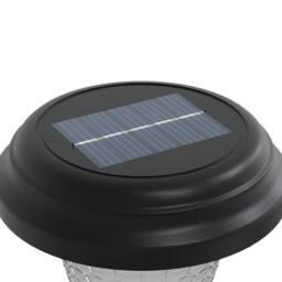 Berkfield Home Solar Pathway Lights with Ground Spikes 12 pcs White in Black - thumbnail 8