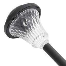 Berkfield Home Solar Pathway Lights with Ground Spikes 12 pcs White in Black - thumbnail 7