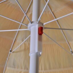 Berkfield Home Tilt Beach Umbrella Hawaii Style in Beige - thumbnail 6