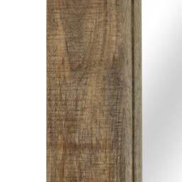 Berkfield Home Mirror Solid Mango Wood 50x80 cm in Brown - thumbnail 4