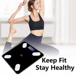 PAWNORA Smart Scales Bathroom Scales for Body in Black - thumbnail 2