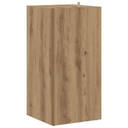 Berkfield Home Classic Corner Cabinet Artisan Oak 33x33x67 cm Engineered Wood in Brown - Size: 33 x 33 x 67 cm - thumbnail 6