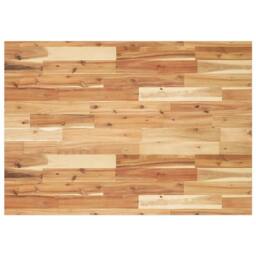 Berkfield Home Table Top Rectangular 100x70x2 cm Solid Wood Acacia in Brown - Size: 100 x 70 x 2 cm - thumbnail 3