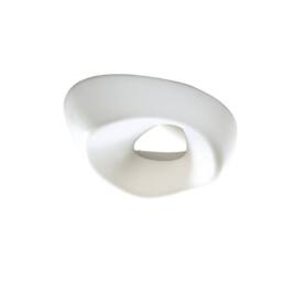 Netlighting Huevo Ceiling 5 Light E27 Outdoor IP44 Polished Chrome Opal White - thumbnail 1
