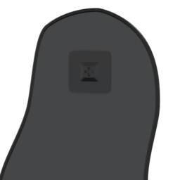 Berkfield Home Wall Mirror Black 70x30 cm - thumbnail 5