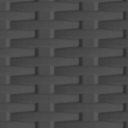 Berkfield Home Plastic Cabinet 68x39x171.5 cm Rattan Design in Grey - thumbnail 6