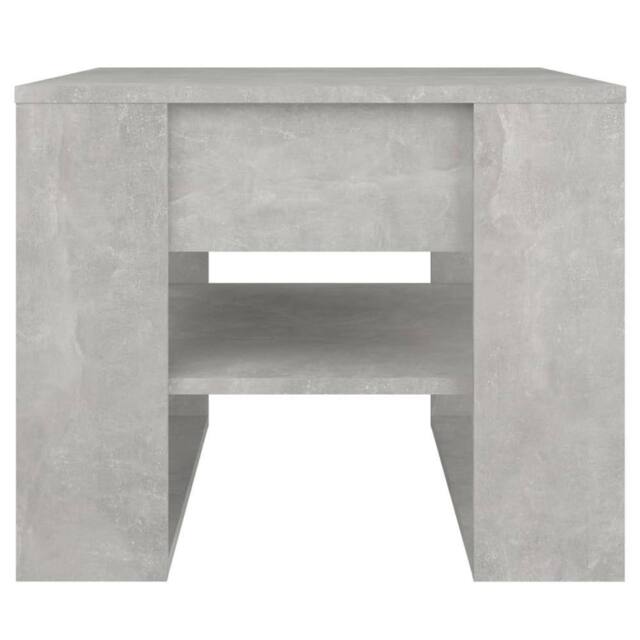 Berkfield Home Decorative Coffee Table Concrete Grey 55.5x55x45 cm Engineered Wood - image 1