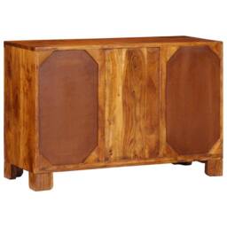 Berkfield Home Sideboard Multicolour 90x35x60 Solid Wood Acacia - thumbnail 7