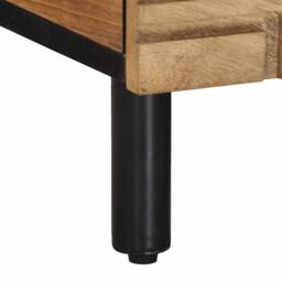 Berkfield Home Coffee Table Brown 80x50x40 cm Solid Wood Mango - Size: 80 x 50 x 40 cm - thumbnail 8