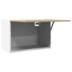 Berkfield Home Hanging Cabinet Lyon Sonoma Oak 60x31x40 cm Engineered Wood in Brown - Size: 60 x 31 x 40 cm - thumbnail 8