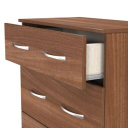 Ready Assembled 2 U Hampshire 3 Drawer Deep Chest (Ready Assembled) in Walnut - thumbnail 9