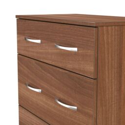 Ready Assembled 2 U Hampshire 3 Drawer Deep Chest (Ready Assembled) in Walnut - thumbnail 7