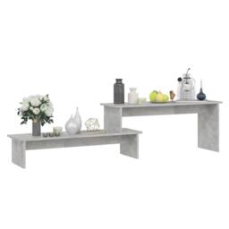Berkfield Home TV Cabinet Concrete Grey 180x30x43 cm Engineered Wood - Size: 180 x 30 x 43 cm - thumbnail 1