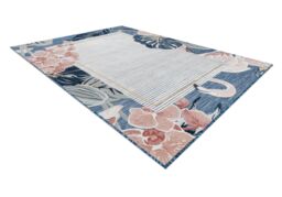 RugsX Botanic Rug in Blue - Size: 117 cm x 170 cm - thumbnail 4