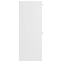 Berkfield Home Bathroom Cabinet White 30x30x80 cm Engineered Wood - Size: 30 x 30 x 80 cm - thumbnail 6