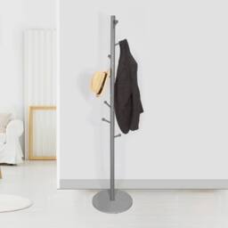 EONLION Coat Rack Tree Branch Hanger Stand Multi Hooks in White - thumbnail 3