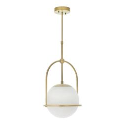 Netlighting 'COSENZA' Stylish Contemporary Dimmable Glass Pendant Ceiling Light in Yellow - thumbnail 5