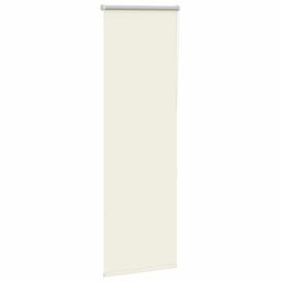 Berkfield Home Roller Blind Blackout Off-White 45x150 cm Fabric Width 40.7 cm Polyester in White - thumbnail 3