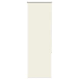 Berkfield Home Roller Blind Blackout Off-White 45x150 cm Fabric Width 40.7 cm Polyester in White - thumbnail 2