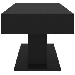 Berkfield Home Durable Coffee Table Black 96x50x45 cm Engineered Wood - Size: 96 x 50 x 45 cm - thumbnail 5