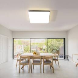 Goeco LED Ceiling Light 48 W 4500 K Modern Square IP 44 for Bathroom 30 cm in White - thumbnail 6