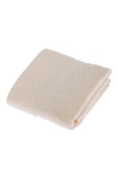 Homescapes 500 GSM Turkish Cotton Towel Soft, Absorbent & Quick-Drying in Cream - Size: Bath Sheet - thumbnail 3