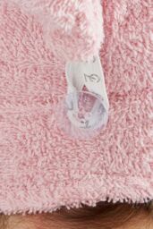 Catherine Lansfield 'Quick Dry' Cotton Turbie Head Wrap Towel Pair in Pink - thumbnail 2
