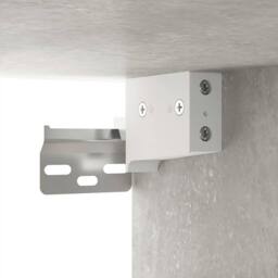 Berkfield Home Wall Mounted TV Cabinet Concrete Grey 80x34.5x40 cm - thumbnail 9