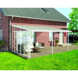 Palram Patio Cover 4 Series Sidewall, Acrylic - L319 x W6.7 x H305 cm - White - thumbnail 3
