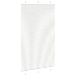 Berkfield Home Pleated Blind White 120x200 cm Fabric Width 119.4 cm Polyester - thumbnail 3