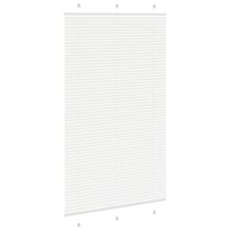 Berkfield Home Pleated Blind White 120x200 cm Fabric Width 119.4 cm Polyester - thumbnail 4