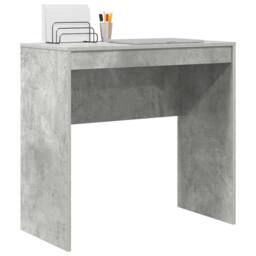 Berkfield Home Modern Writing Desk Concrete grey Particle board, Concrete grey finish