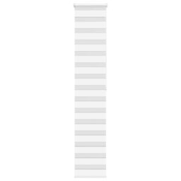 Berkfield Home Zebra Blind White 40x200 cm Fabric Width 35.9 cm Polyester