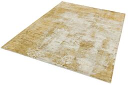 The Rug Shop UK Handmade Luxurious Modern Easy To Clean Area Rug in Gold - Size: 160 cm x 230 cm - thumbnail 3
