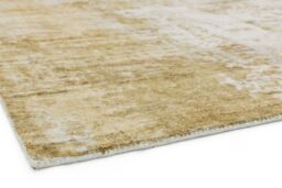 The Rug Shop UK Handmade Luxurious Modern Easy To Clean Area Rug in Gold - Size: 160 cm x 230 cm - thumbnail 4
